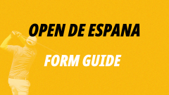 Read our form guide for the Open de Espana